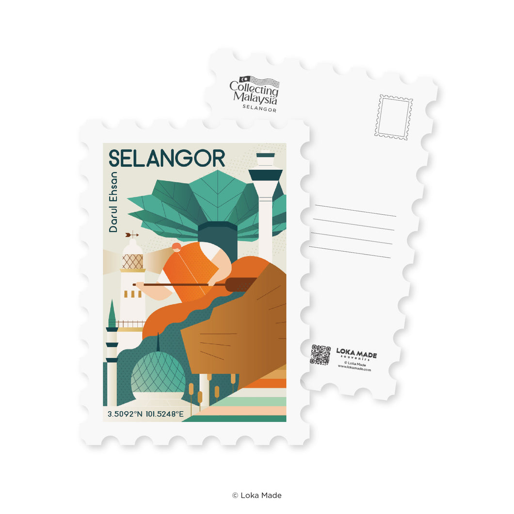Collecting Malaysia: Selangor - Shaped Postcard