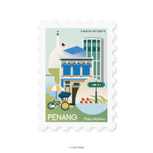Load image into Gallery viewer, Collecting Malaysia: Penang - Shaped Postcard
