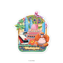 Load image into Gallery viewer, Seri Pinkara - Shaped Postcard
