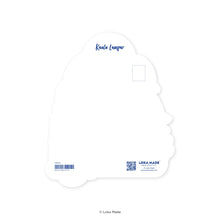 Load image into Gallery viewer, Malaysia Stripes - Shaped Postcard

