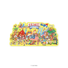 Load image into Gallery viewer, Rentak Malaysia - Malaysia Shaped Postcard
