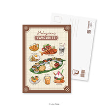 Load image into Gallery viewer, Malaysian&#39;s Favourite: Dinner - Malaysia Postcard
