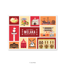 Load image into Gallery viewer, Wonders of Melaka - Malaysia Postcard
