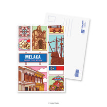 Load image into Gallery viewer, Hidden Gems of Melaka - Malaysia Postcard
