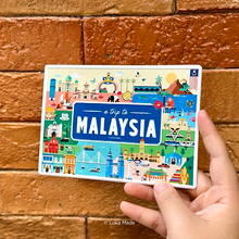 Load image into Gallery viewer, Metal Postcard ‘A Trip To Malaysia’
