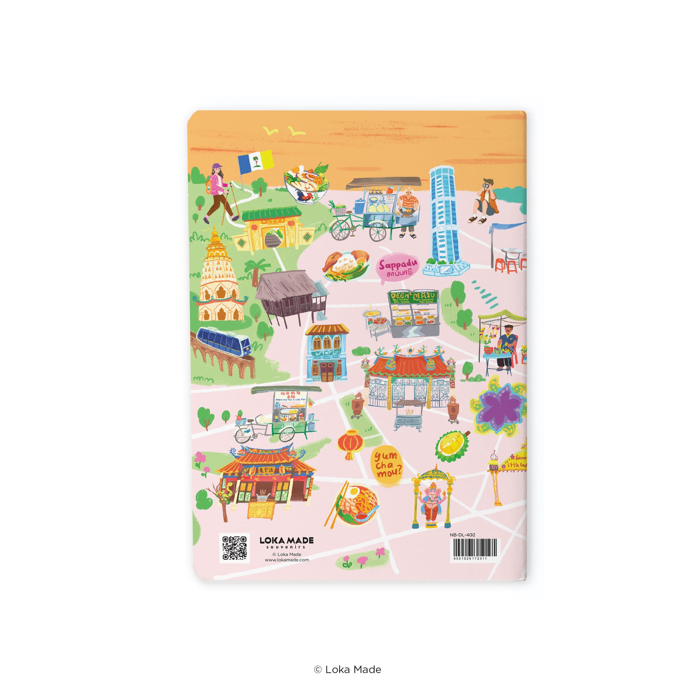 Doodle Land: I Love George Town - Notebook