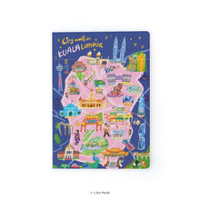 Load image into Gallery viewer, Doodle Land: City Walk in Kuala Lumpur - Notebook
