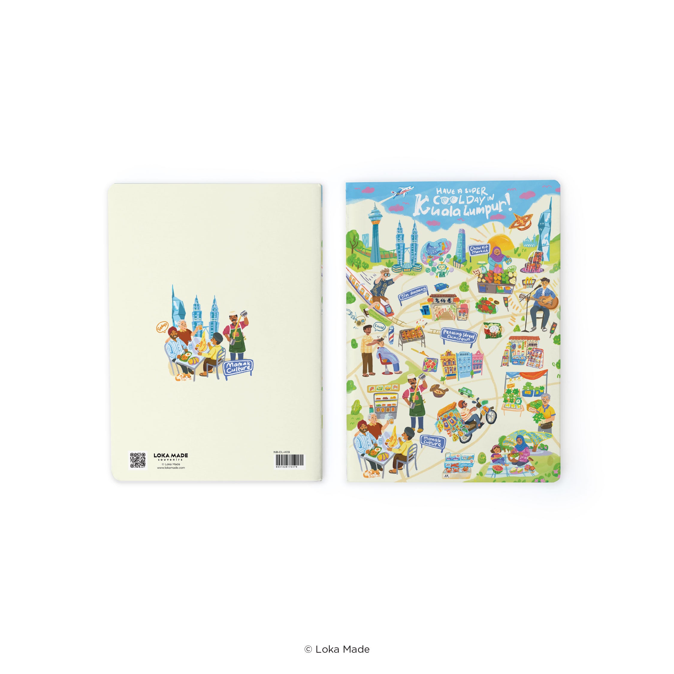 Doodle Land: Have A Super Cool Day in Kuala Lumpur - Notebook