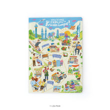Load image into Gallery viewer, Doodle Land: Have A Super Cool Day in Kuala Lumpur - Notebook
