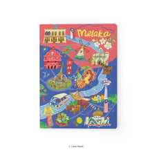 Load image into Gallery viewer, Doodle Land: Melaka To Do List - Notebook
