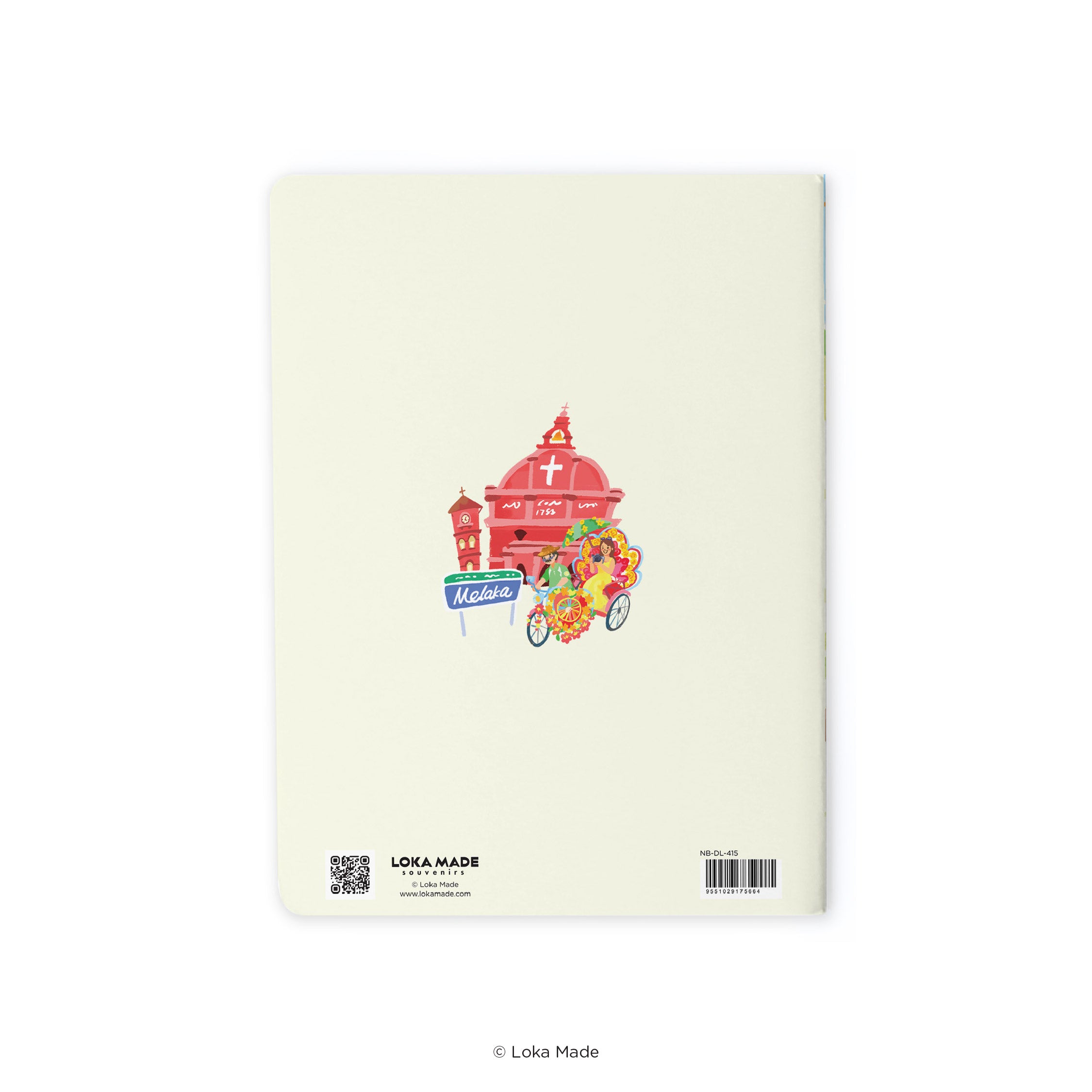 Doodle Land: Makan Around Melaka - Notebook