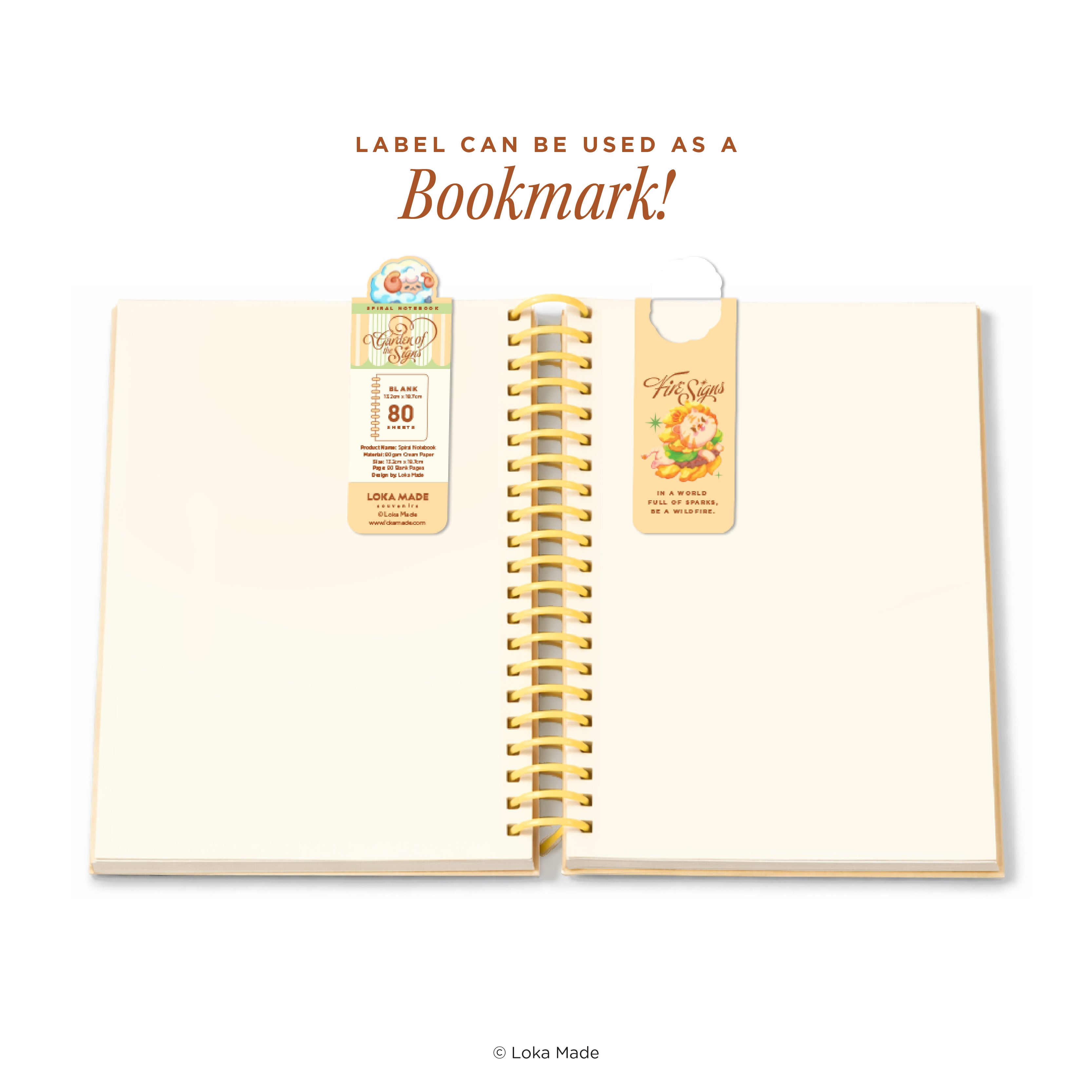 Garden Of The Signs ‘Fire’ - Notebook