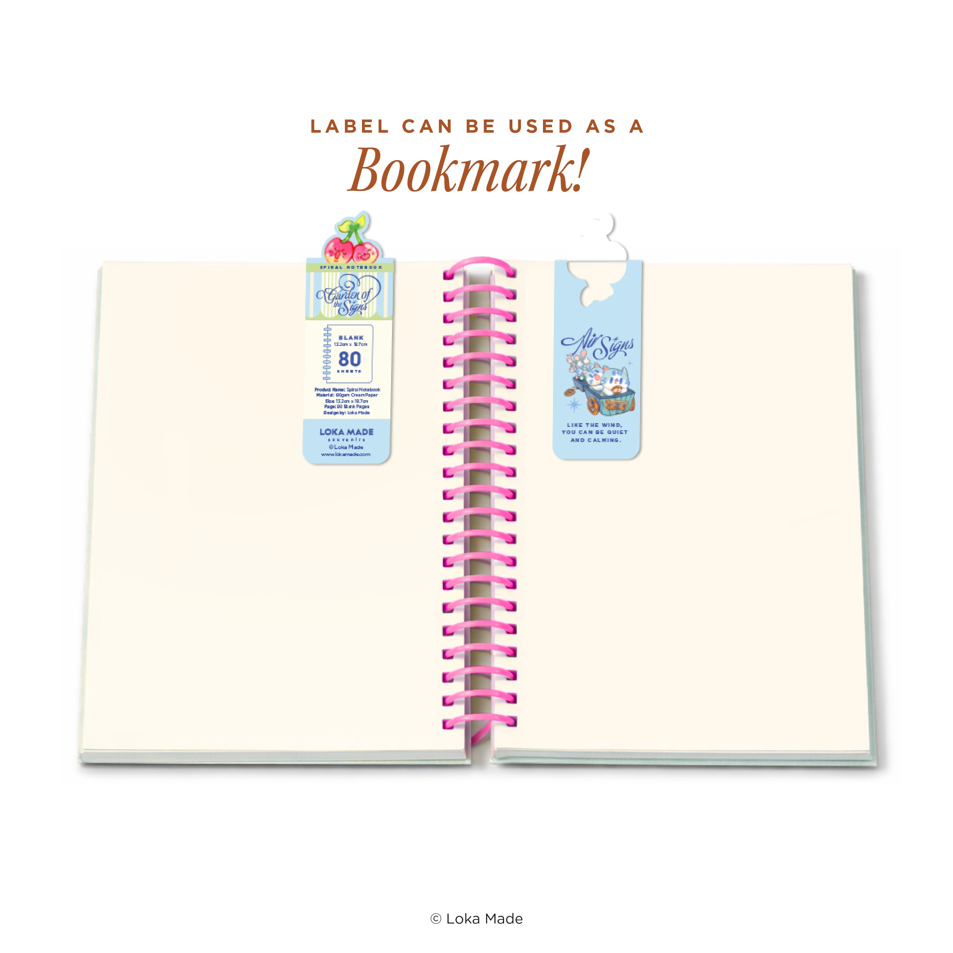 Garden Of The Signs ‘Air’ - Notebook