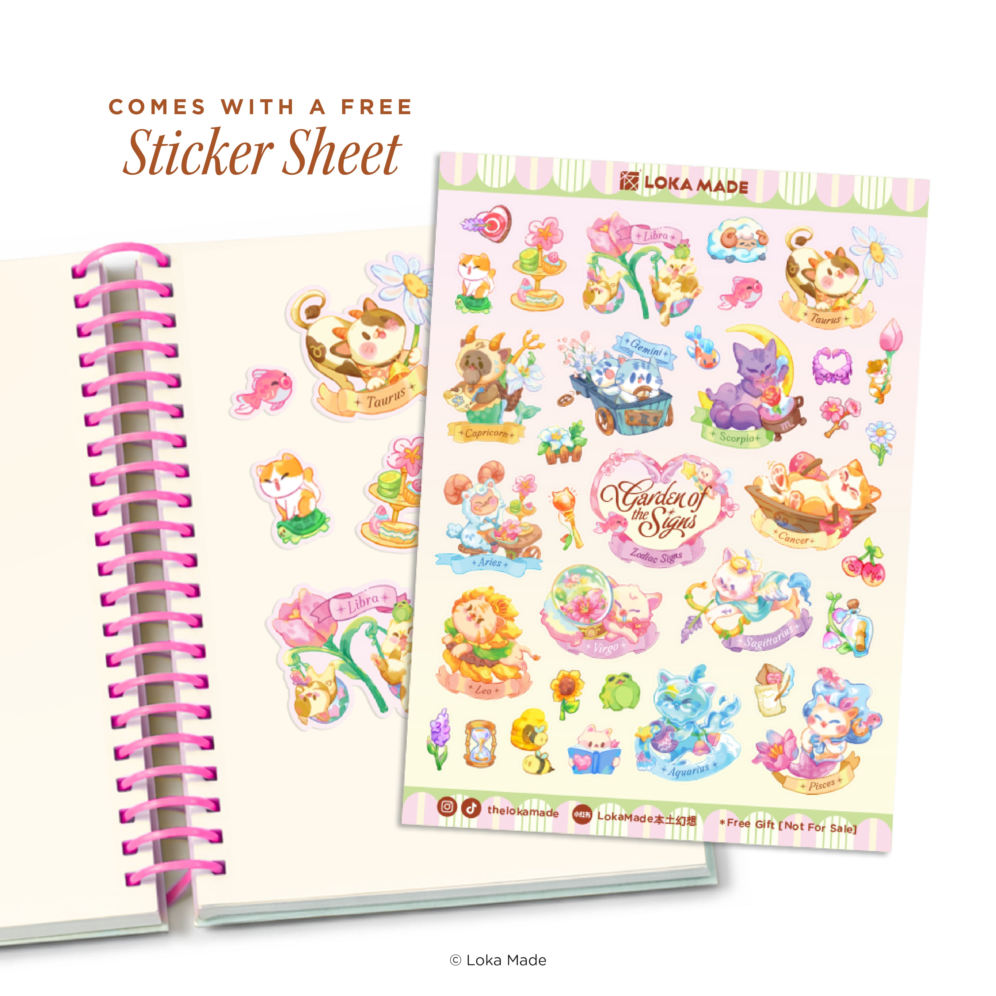 Garden Of The Signs ‘Air’ - Notebook