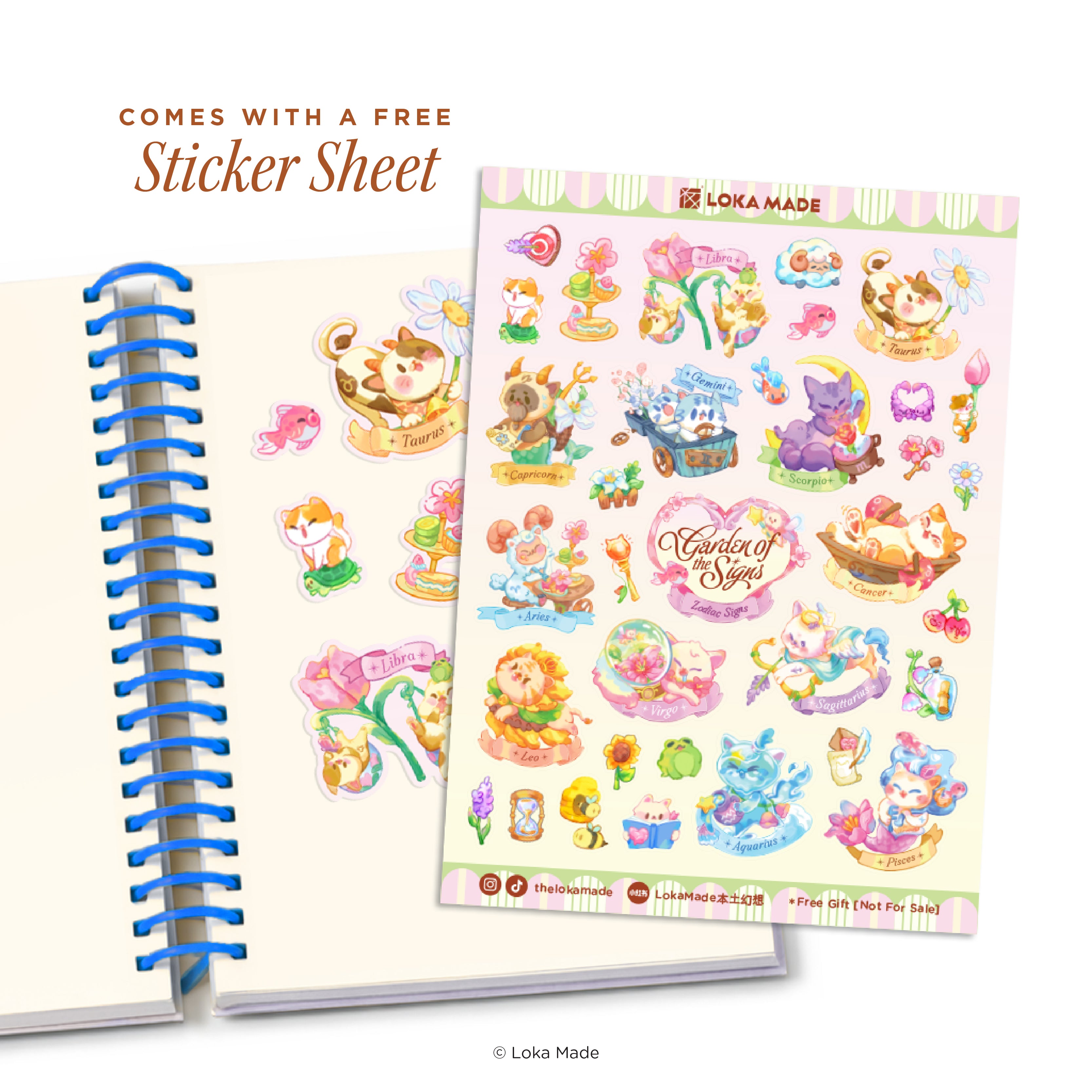 Garden Of The Signs ‘Water’ - Notebook