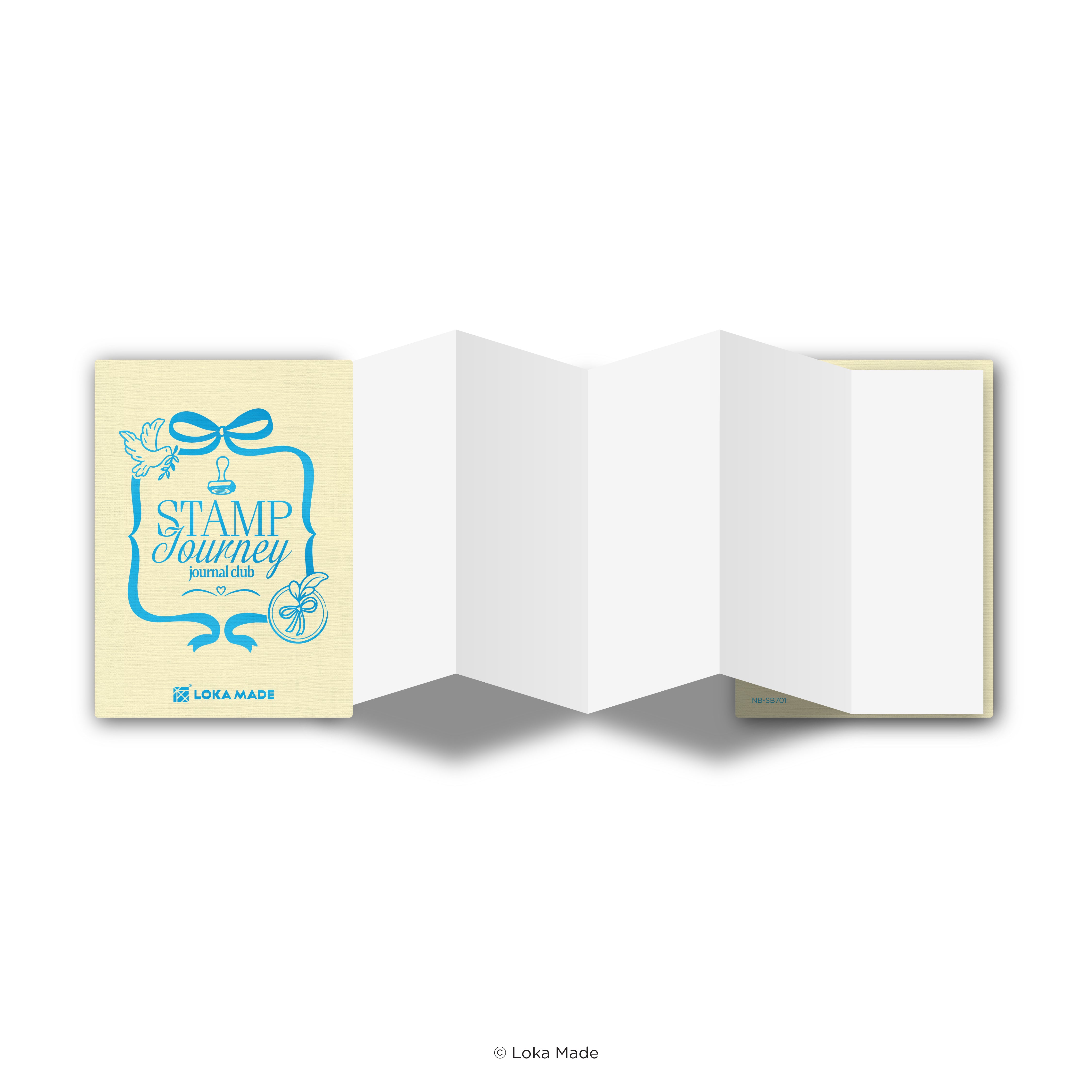 Stamp Book Pattern Stamp Journey - Small Stamp Book – Loka Made