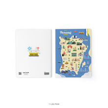 Load image into Gallery viewer, Map of the Penang Island - Notebook
