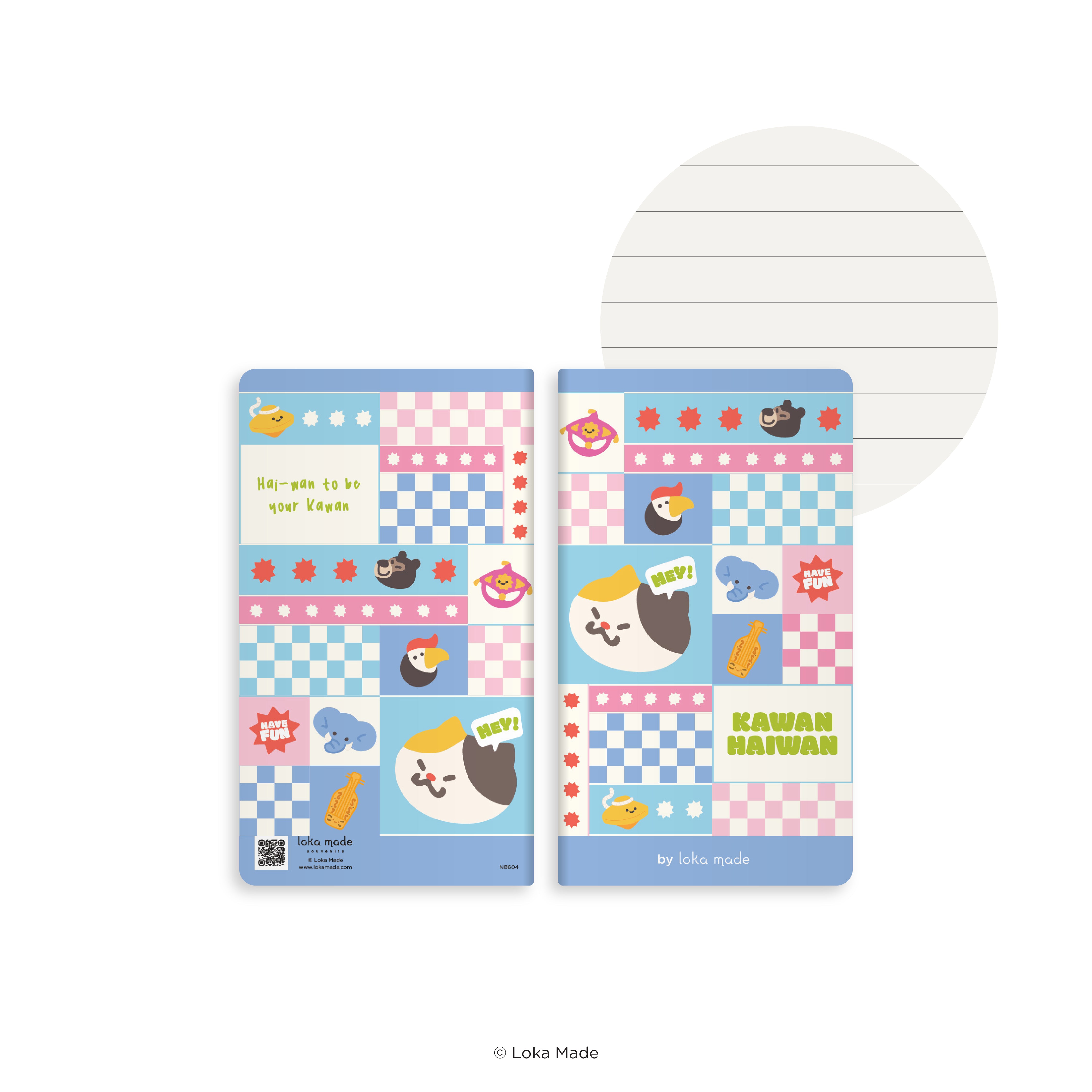 Kawan-Haiwan 'Blue-tiful Bonds' - 3in1 Notebook Bundle