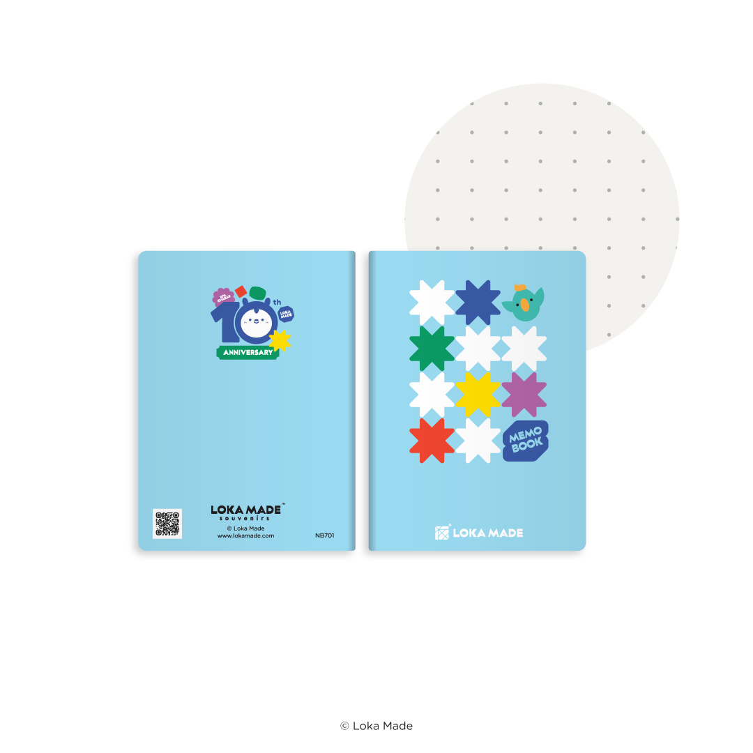 Loka Made 10th Anniversary - 3-in-1 Mini Notebook