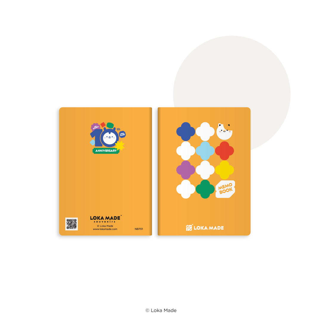 Loka Made 10th Anniversary - 3-in-1 Mini Notebook