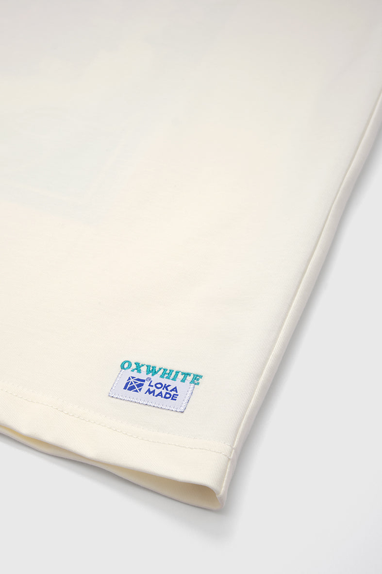 Oxwhite x Loka Made Truly Asia Print Tee: Cari Rafflesia