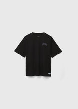 Load image into Gallery viewer, Oxwhite x Loka Made Truly Asia Print Tee: Cari Makan (Black Tee)
