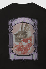 Load image into Gallery viewer, Oxwhite x Loka Made Truly Asia Print Tee: Cari Makan (Black Tee)
