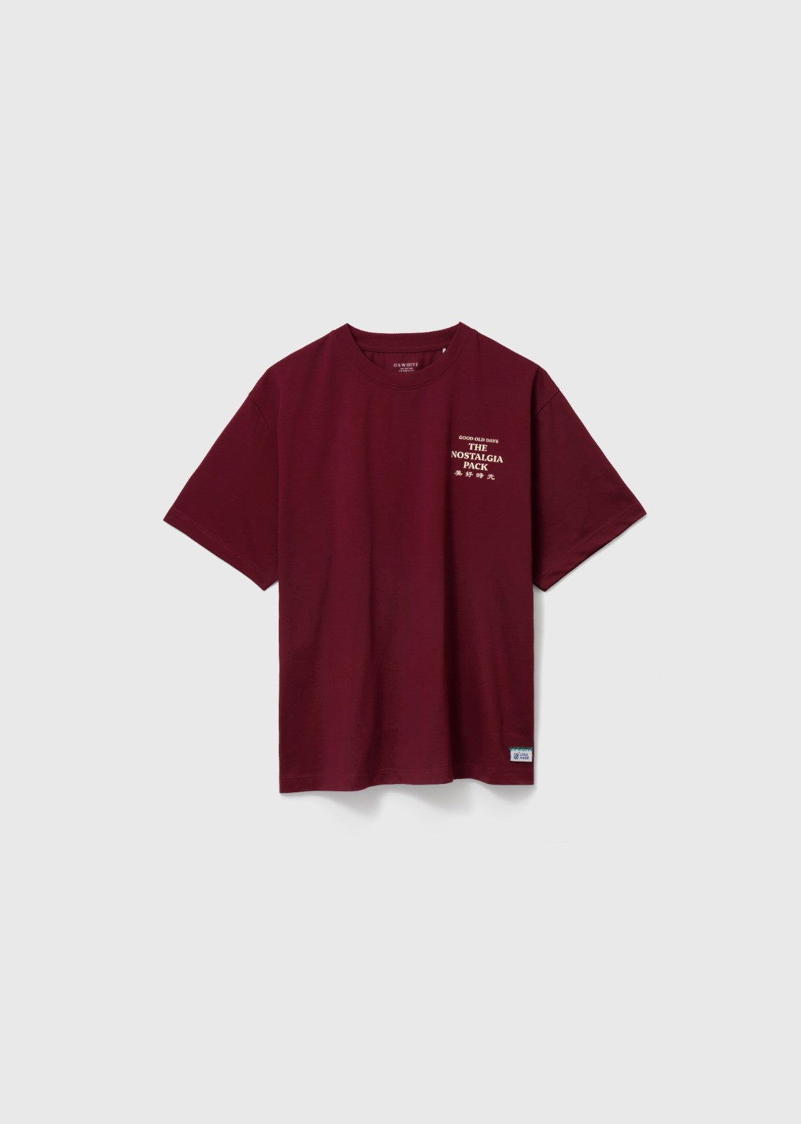 Oxwhite x Loka Made CNY Good Old Days Tee: The Nolstagia Pack (Burgundy)