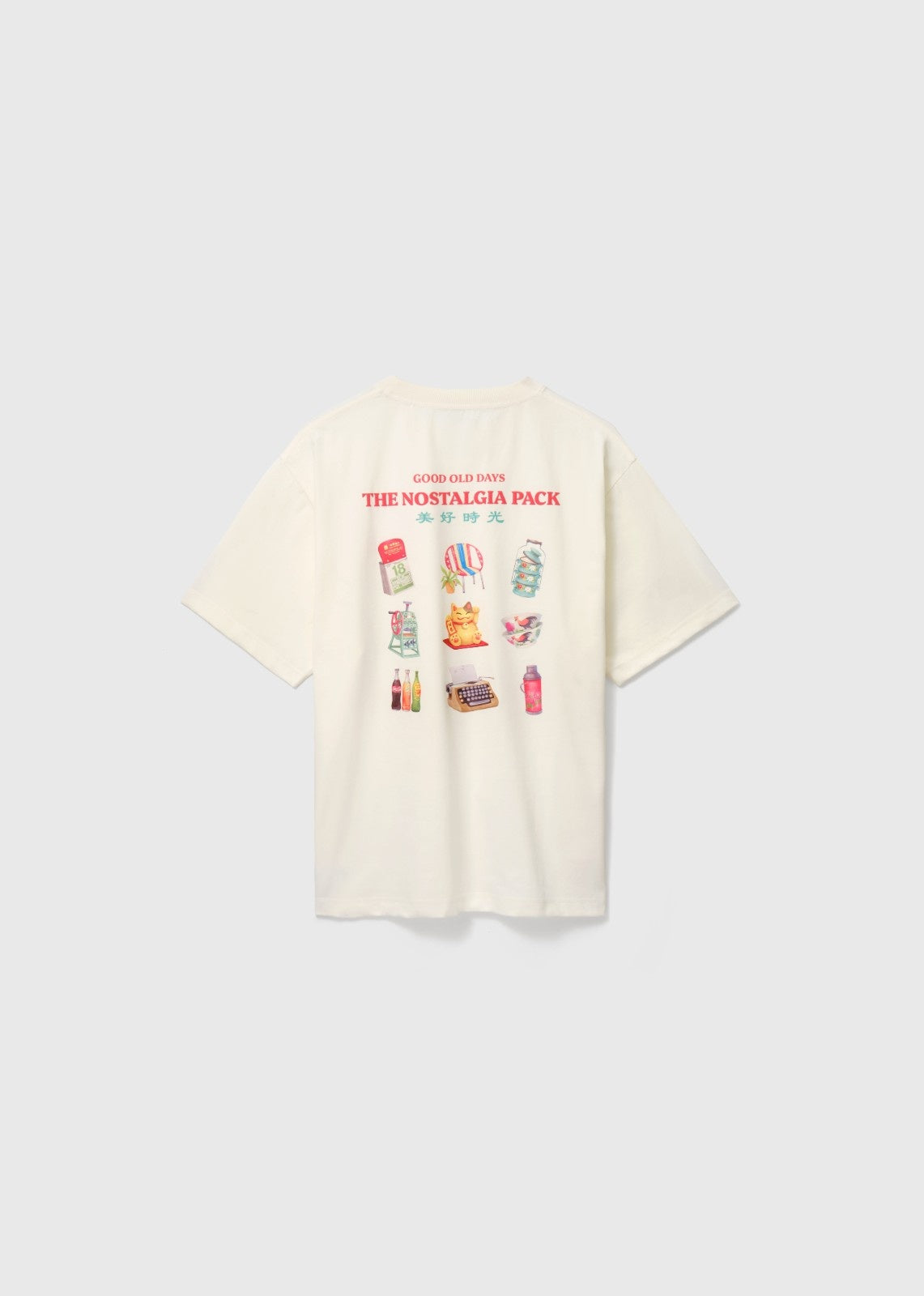 Oxwhite x Loka Made CNY Good Old Days Tee: The Nolstagia Pack (White)