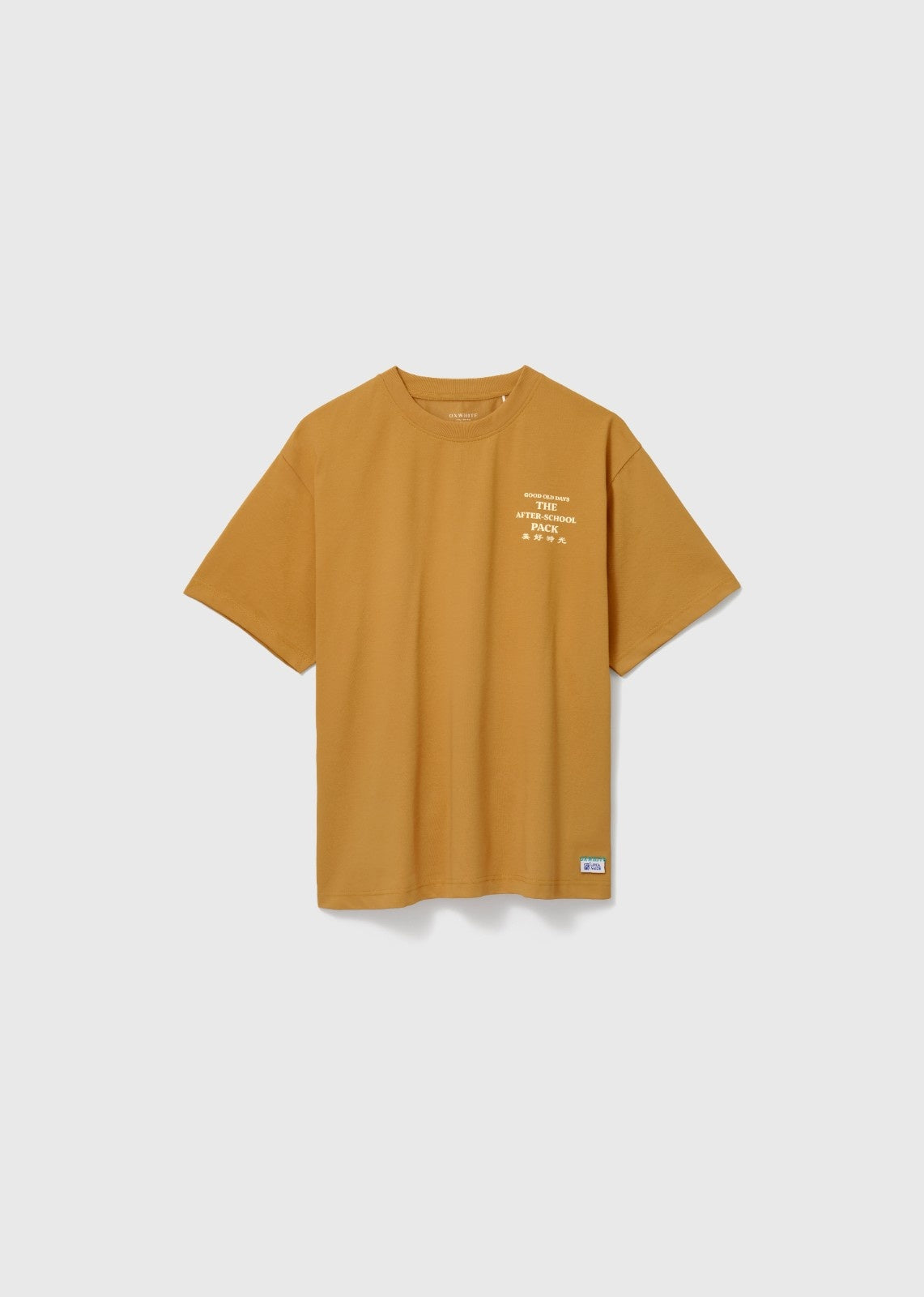 Oxwhite x Loka Made CNY Good Old Days Tee: The After School Pack (Mustard)