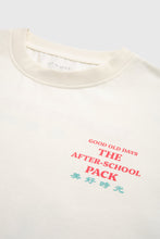 Load image into Gallery viewer, Oxwhite x Loka Made CNY Good Old Days Tee: The After School Pack (White)
