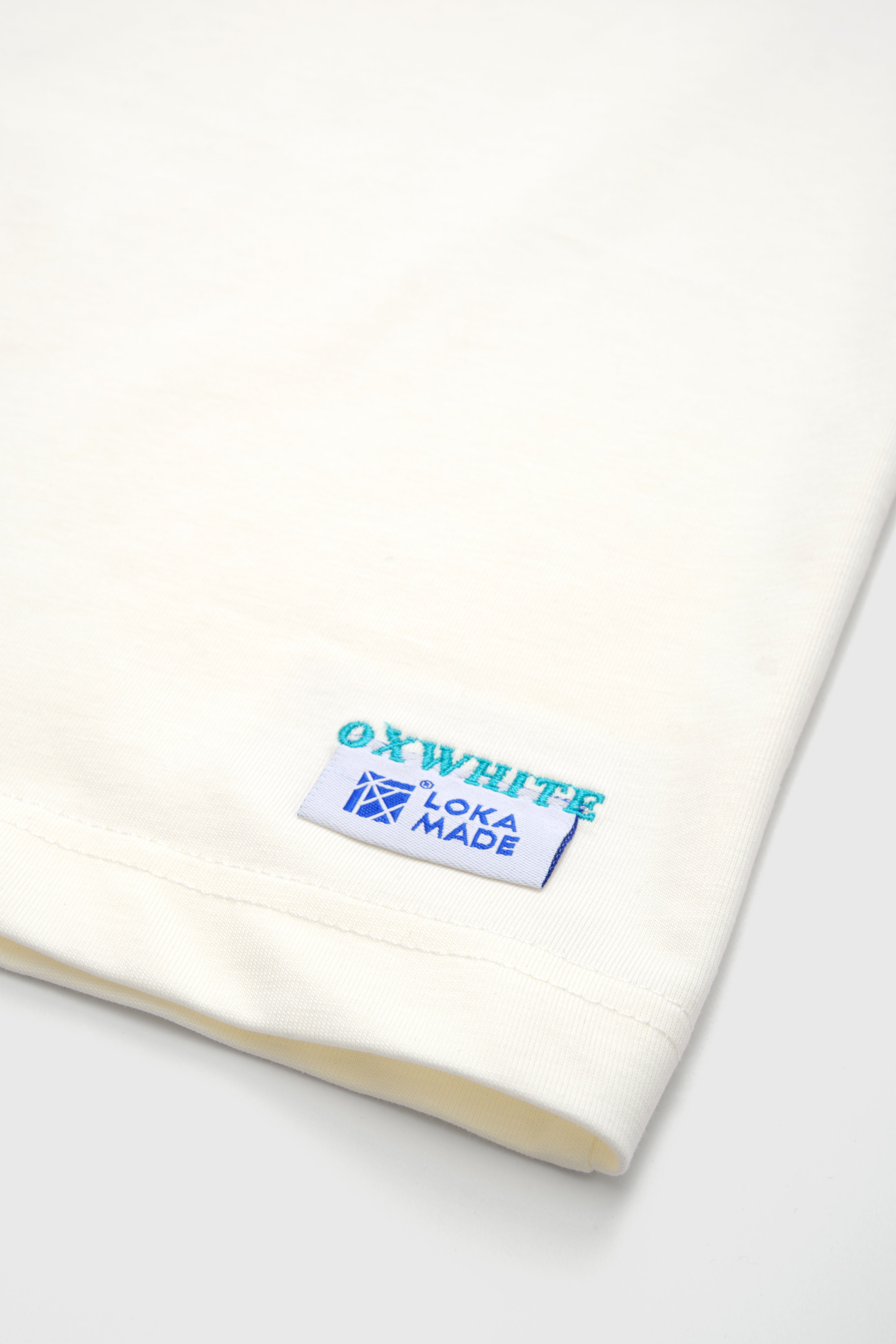 Oxwhite x Loka Made CNY Good Old Days Tee: The After School Pack (White)