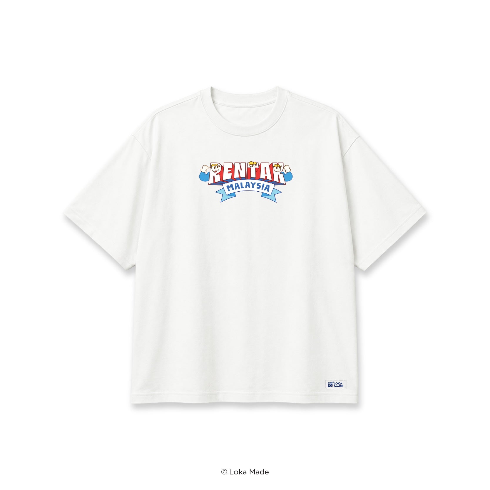 Rentak Malaysia: Loka Travel Malaysia (White Tee)