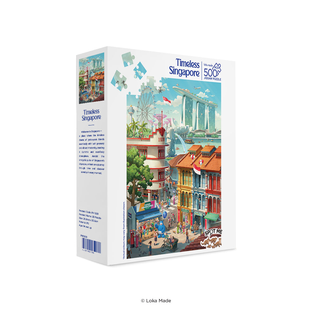 Timeless Singapore - Puzzle (500pcs)