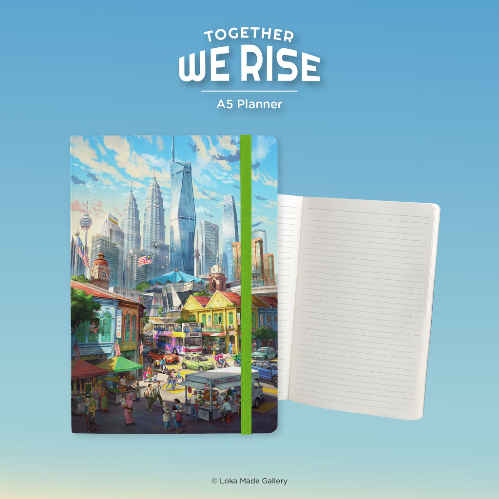 A5 Notebook Together We Rise PLA508