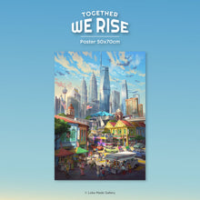 Load image into Gallery viewer, (Pre-order) Loka Made Premium Poster: Together We Rise
