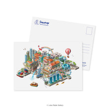 Load image into Gallery viewer, Whimsy Over Singapore - Singapore Postcard
