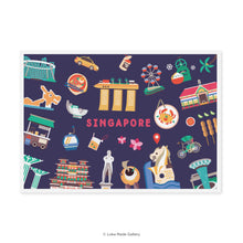 Load image into Gallery viewer, Vibrant Singapore - Singapore Postcard
