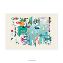Load image into Gallery viewer, The Rise of Singapore - Singapore Postcard
