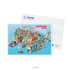 Whimsy Over Singapore - Singapore Postcard
