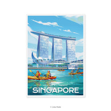 Load image into Gallery viewer, Riversie Serenity - Singapore Postcard
