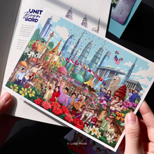 Load image into Gallery viewer, Unity Beyond Borders - Postcard
