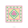 Rosy Heritage - Tiles Mosaic Coaster