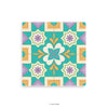 Floral Kaleidoscope - Tiles Mosaic Coaster
