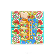 Load image into Gallery viewer, Scene by Seen 'Tiffin Nyonya' - Mosaic Coaster
