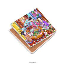 Load image into Gallery viewer, Scene by Seen 'Nyonya Tea Time' - Mosaic Coaster
