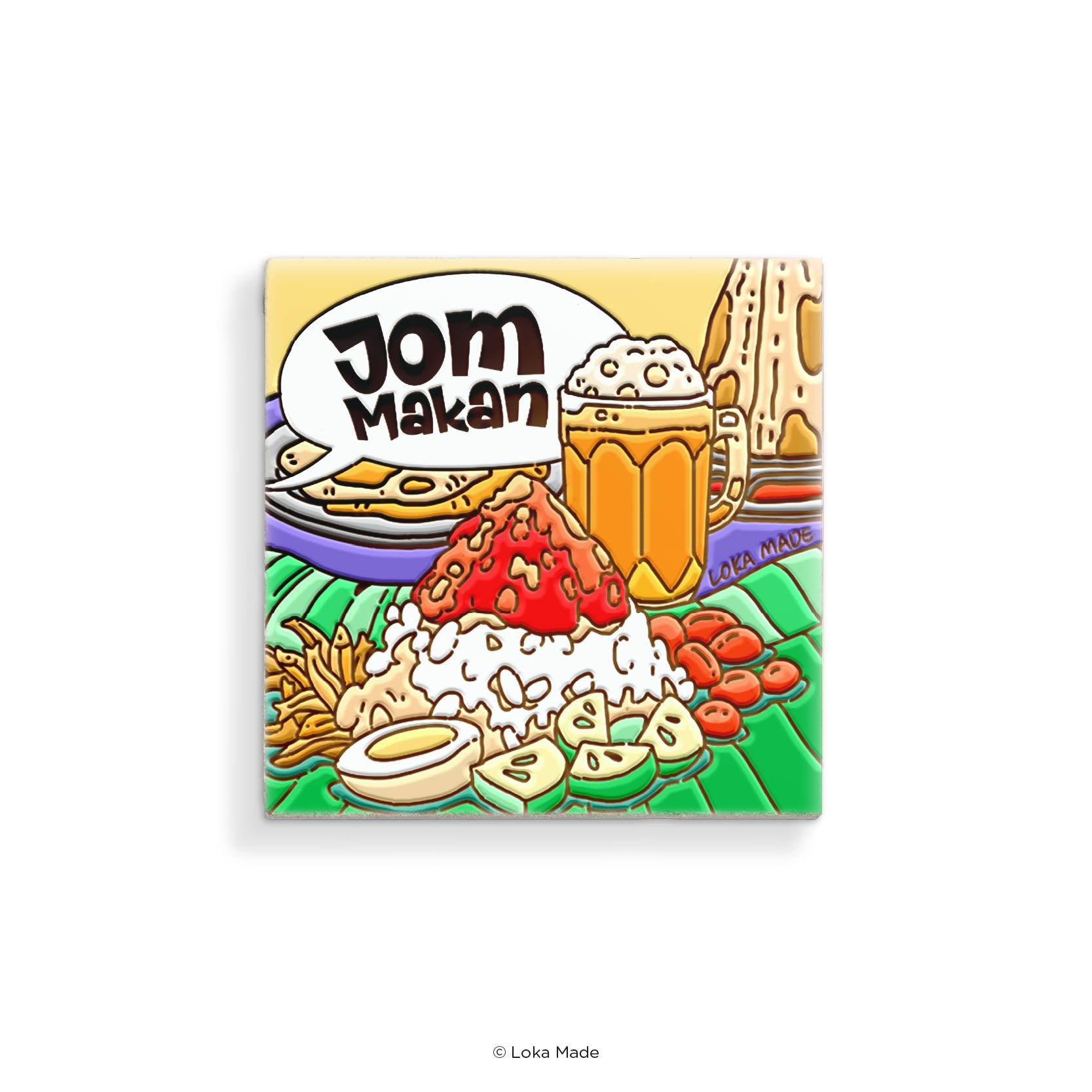 Scene by Seen 'Mamak Cravings' - Mosaic Tiles