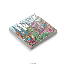 Load image into Gallery viewer, Scene by Seen: Colourful Cityscape, Malaysia - Ceramic Magnet
