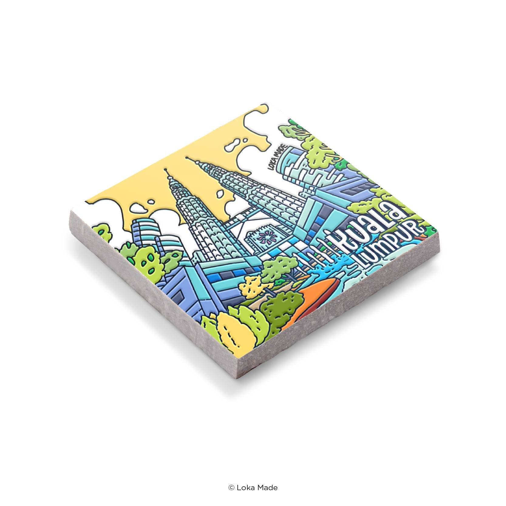 Scene by Seen 'KLCC, Malaysia' - Mosaic Tiles