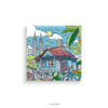 Scene by Seen: Kampong Bharu, Malaysia - Ceramic Magnet